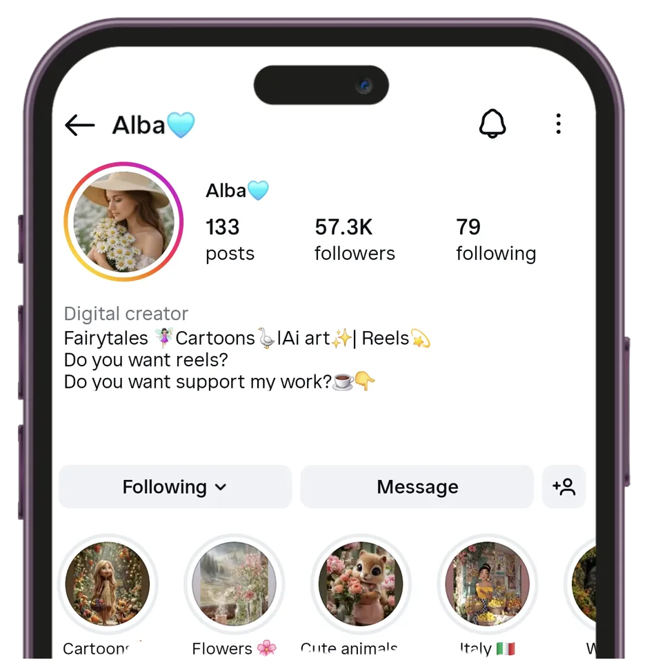 Voir Publication instagram