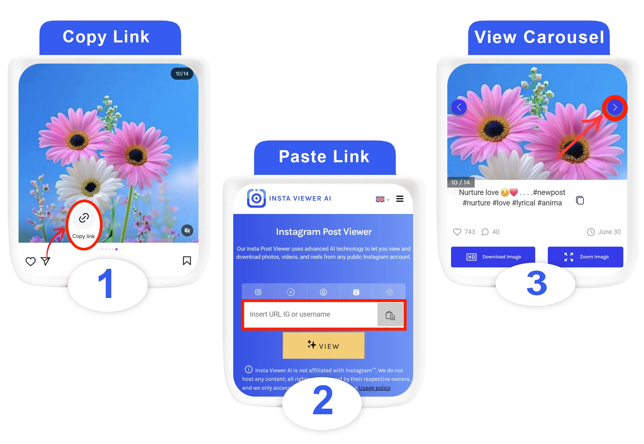 Carousel Instagram viewer anonymous